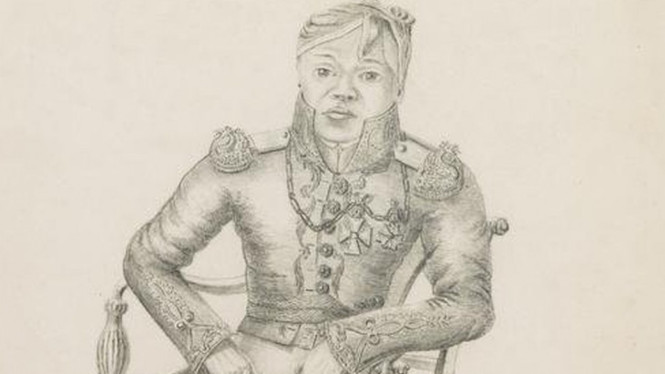 Sultan Adam, salah satu pemimpin Kesultanan Banjar. - LEIDEN UNIVERSITY LIBRARIES KITLV 36A143