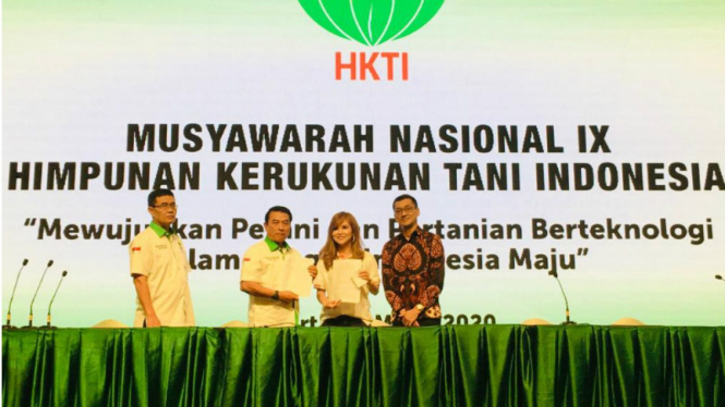 Penandatanganan MoU Himpunan Kerukunan Tani Indonesia dengan IBA