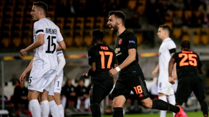 Pertandingan LASK Linz vs Manchester United