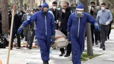 Pandemi virus corona di Iran.