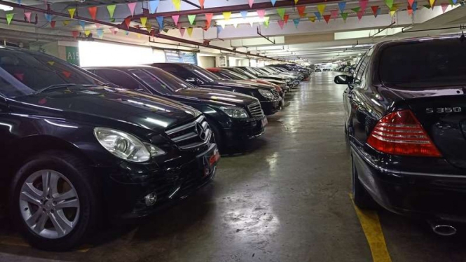 Ilustrasi mobil bekas.