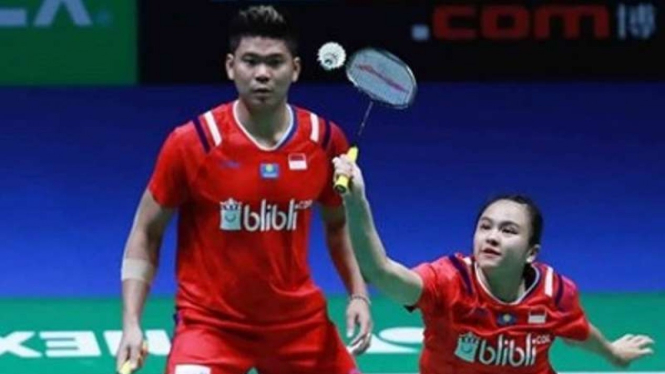 Ganda campuran Indonesia, Praveen Jordan/Melati Daeva Oktavianti.