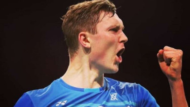 Tunggal putra Denmark, Viktor Axelsen.