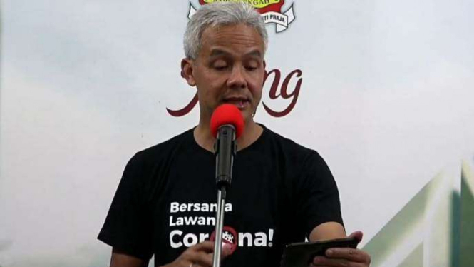 Gubernur Jawa Tengah, Ganjar Pranowo.