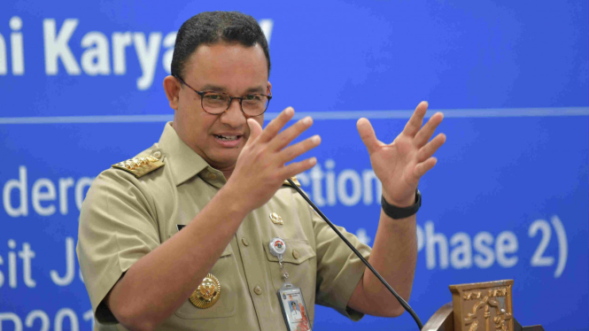 Gubernur DKI Anies Baswedan