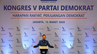 Ketua Umum Partai Demokrat yang baru, Agus Harimurti Yudhoyono (AHY)  