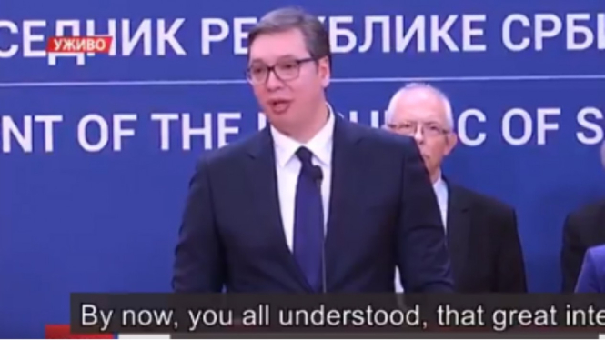 Presiden Serbia, Aleksandar Vucic