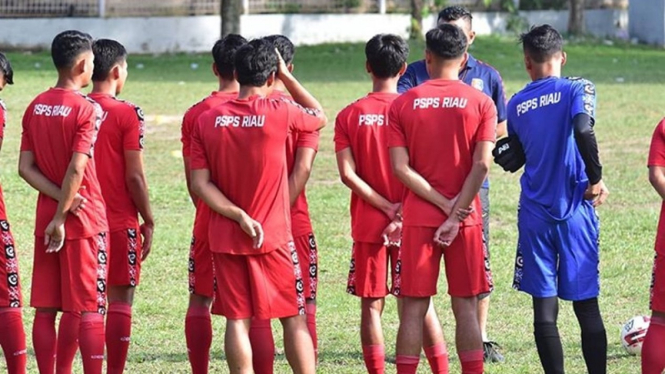 Latihan PSPS Riau
