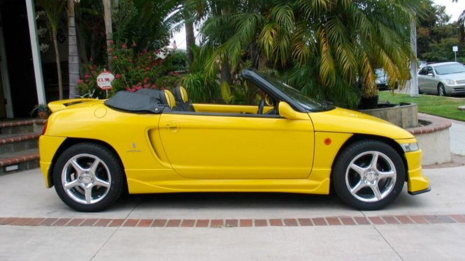 Honda Beat memakai mesin Suzuki Hayabusa