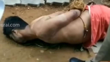 Pria 'zombie' di India