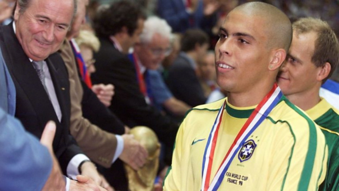 Ronaldo Luiz saat menjuarai Piala Dunia bersama Brasil