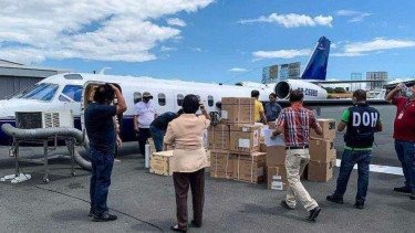 Pesawat Lion Air Inc sebelum jatuh dan meledak.