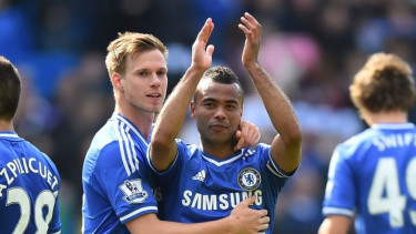 Ashley Cole saat masih bermain untuk Chelsea