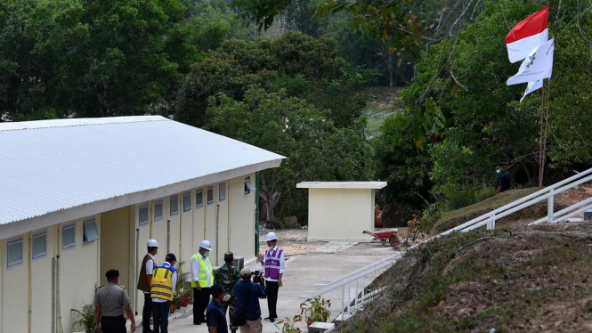 Presiden Joko Widodo Tinjau RS Darurat COVID-19 di Pulau Galang