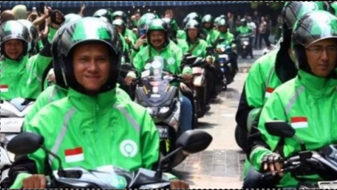 Driver ojek online (ojol) (foto/viva)