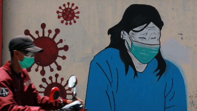 Mural Lawan Virus Corona