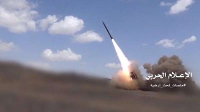 VIVA Militer: Rudal Qassam Militer Yaman