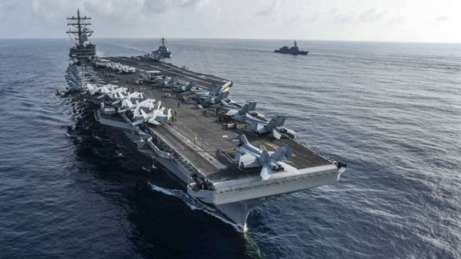 VIVA Militer: Kapal Induk Amerika Serikat, USS Ronald Reagan