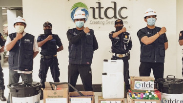 Donasi ITDC untuk Desa di Bali dan NTB.