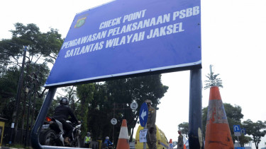 Pemeriksaan Kendaraan Selama PSBB di Jakarta