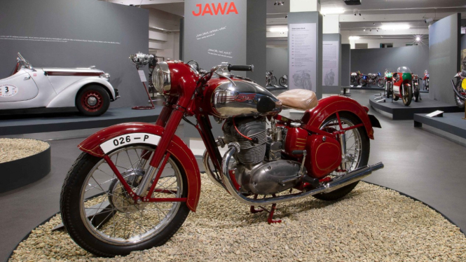 Ilustrasi motor klasik