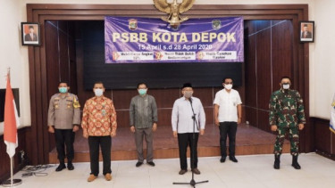 Kota Depok mulai berlakukan PSBB