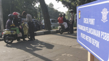 Penerapan PSBB di Bekasi, Bogor dan Depok.