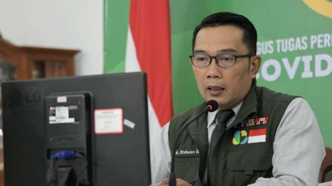 Gubernur Jawa Barat, Ridwan Kamil.