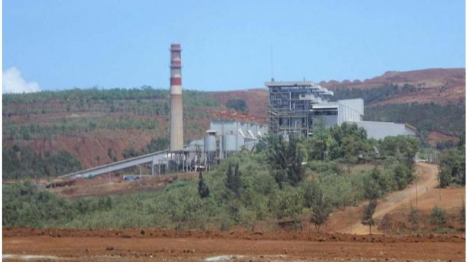 Ilustrasi Smelter nikel.