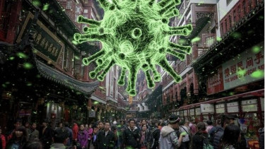 ilustrasi Virus Corona COVID-19.