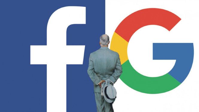 Facebook dan Google.