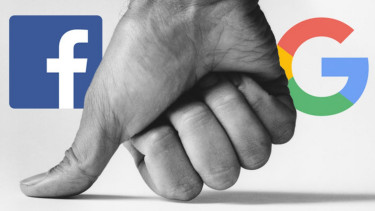 Facebook dan Google.