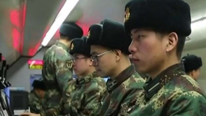 VIVA Militer: Tentara China memantau kondisi Pasifik.