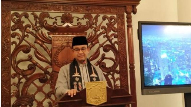 Gubernur DKI Jakarta Anies Baswedan.