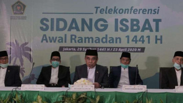 Sidang Isbat di Kantor Kementrian Agama