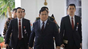 VIVA Militer: Menteri Pertahanan Prabowo Subianto.