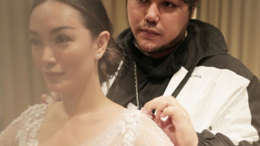Zaskia Gotik dan Ivan Gunawan.