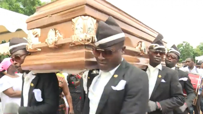Coffin dance.