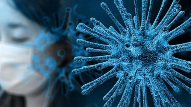 Ilustrasi virus corona COVID-19