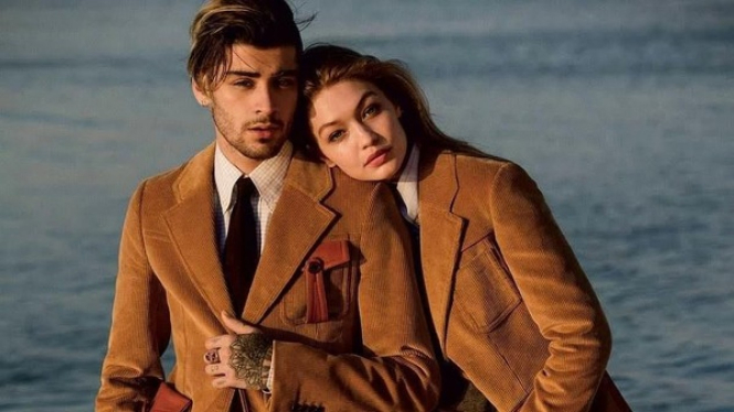Zayn Malik dan Gigi Hadid.