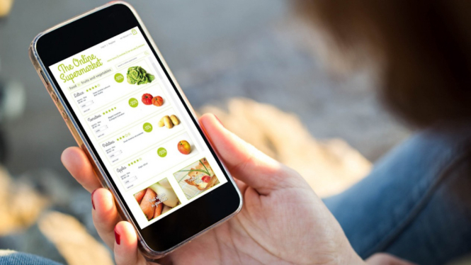 Belanja kebutuhan pokok, buah san sayur online.