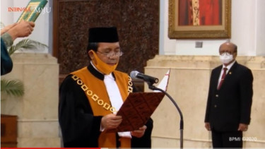 Ketua MA Muhammad Syarifuddin ambil sumpah jabatan