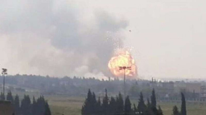 VIVA Militer: Serangan rudal Israel ke Suriah.