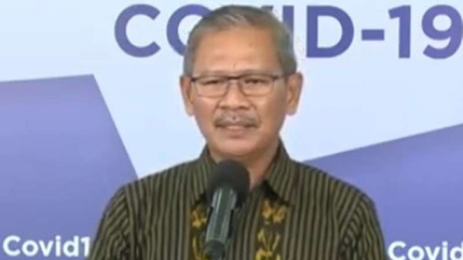 Juru Bicara Pemerintah untuk penanganan COVID-19, Achmad Yurianto.