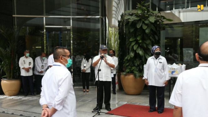 Menteri PUPR Basuki.