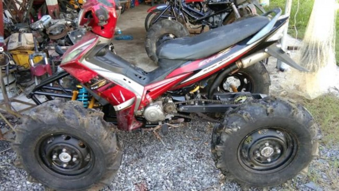 Yamaha Jupiter MX bergaya ATV