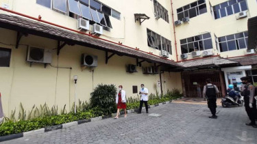 Suasana rumah sakit tempat Didi Kempot dirawat