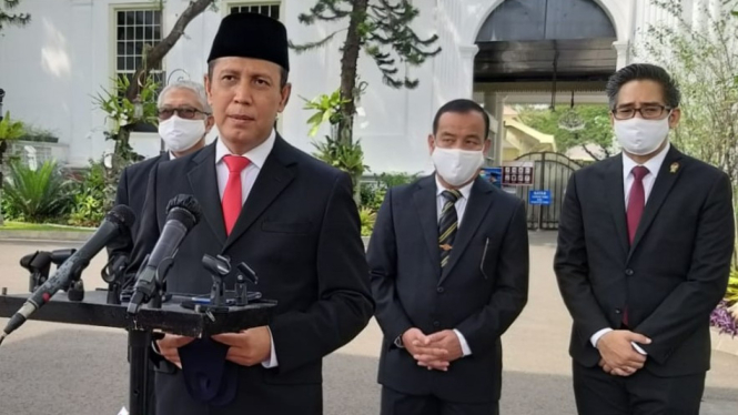 Kepala BNPT Irjen Pol Boy Rafli Amar usai dilantik 