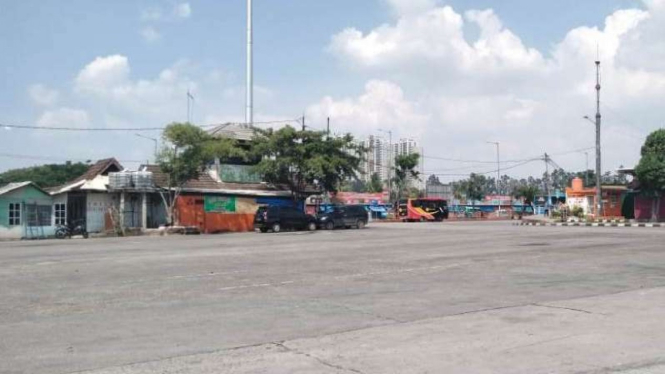 Terminal Kalideres saat Pandemi COVID-19.