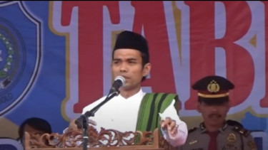 Ustaz Abdul Somad saat berceramah (Foto/YouTube/YudhaWinada)